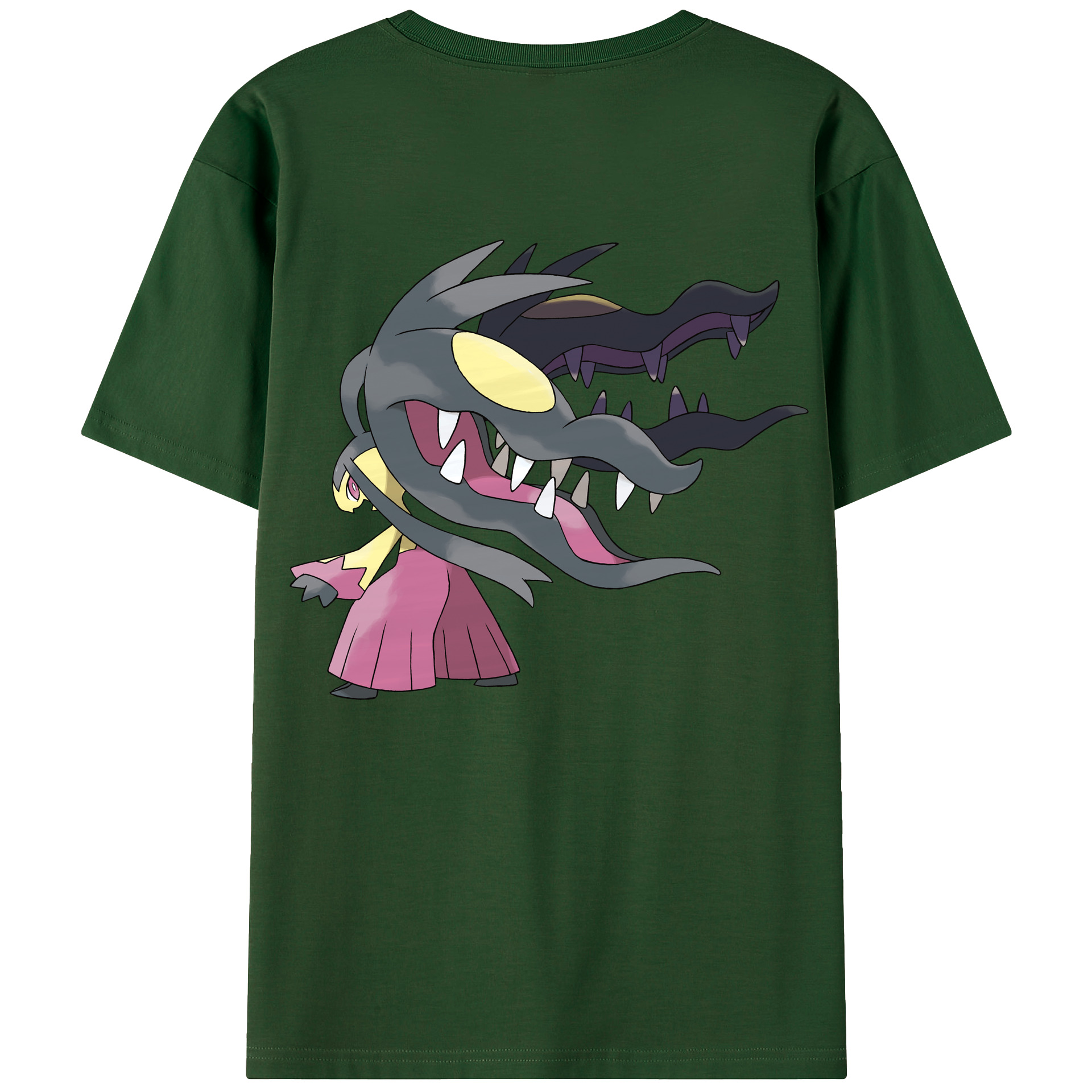 （画像用） ポケットモンスター Pokémon 綿100％半袖Tシャツ（背面プリント）